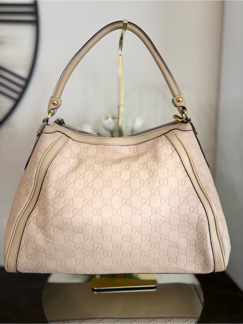 Gucci Guccissima Leather Hobo Shoulder Bag - Picture 13 of 13